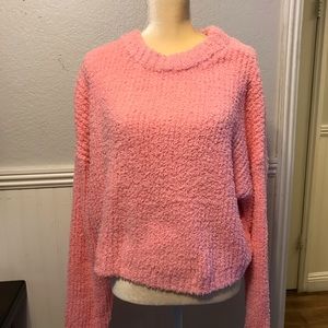 PRETTY LITTLE THING Coral/pink Soft Crop  Size L